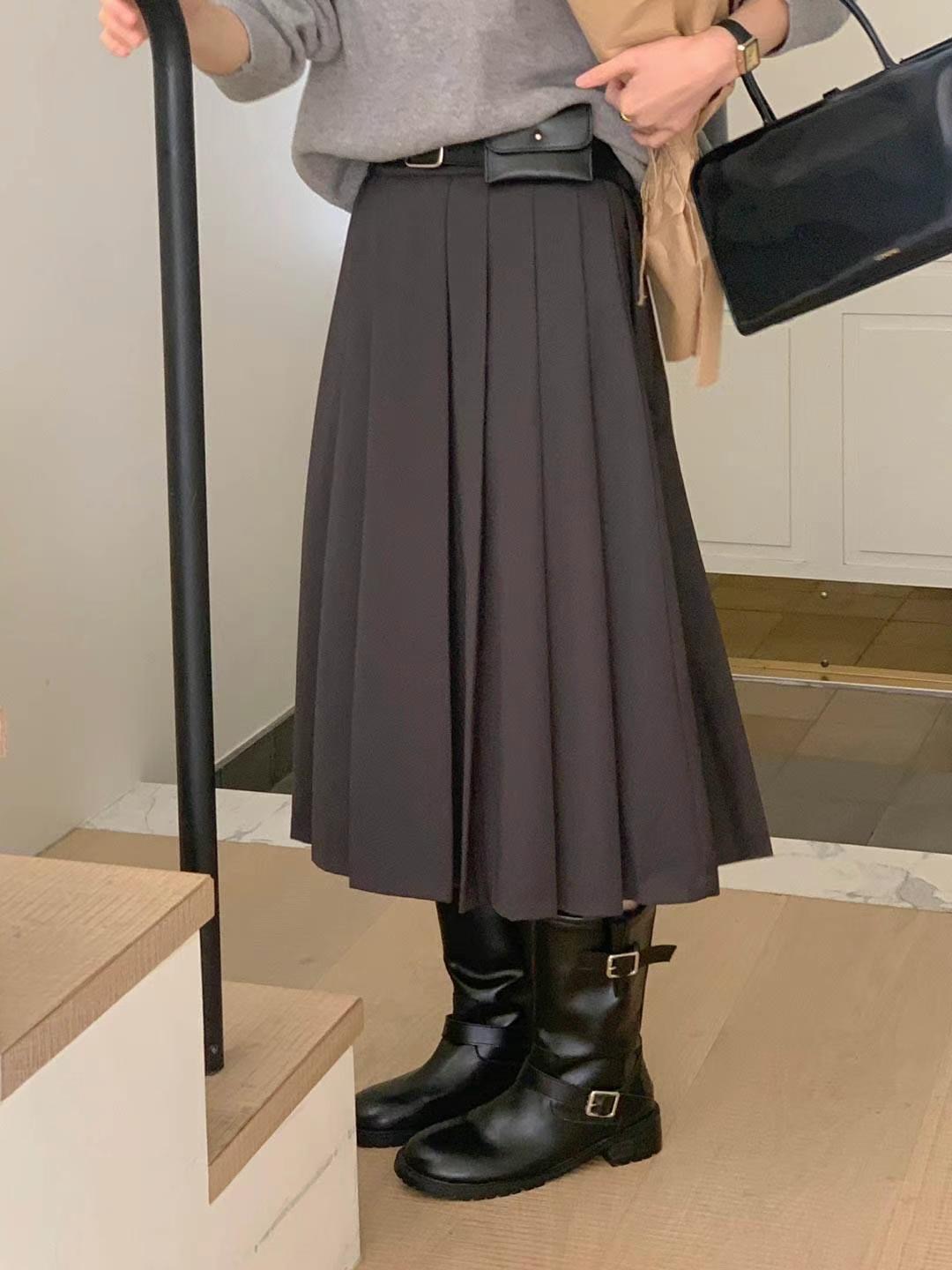 AREING東大門代購女裝新品職業熱賣休閑時尚人氣半身裙中短裙AREING半身裙/中短裙