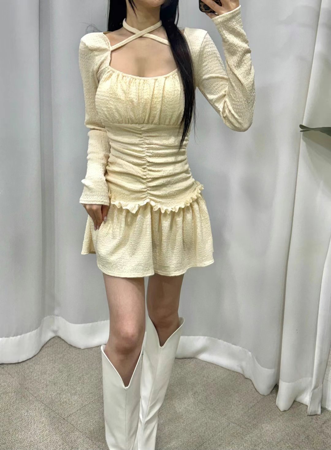 BOY MEET GIRL-T東大門代購女裝新款推薦熱賣人氣連衣裙BOY MEET GIRL-T連衣裙圖色3