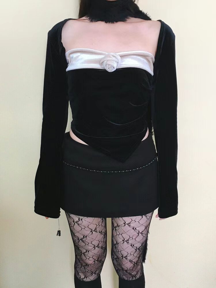 BOY MEET GIRL-T東大門代購女士新品推薦熱賣襯衫蕾絲衫BOY MEET GIRL-T襯衫/蕾絲衫圖色2