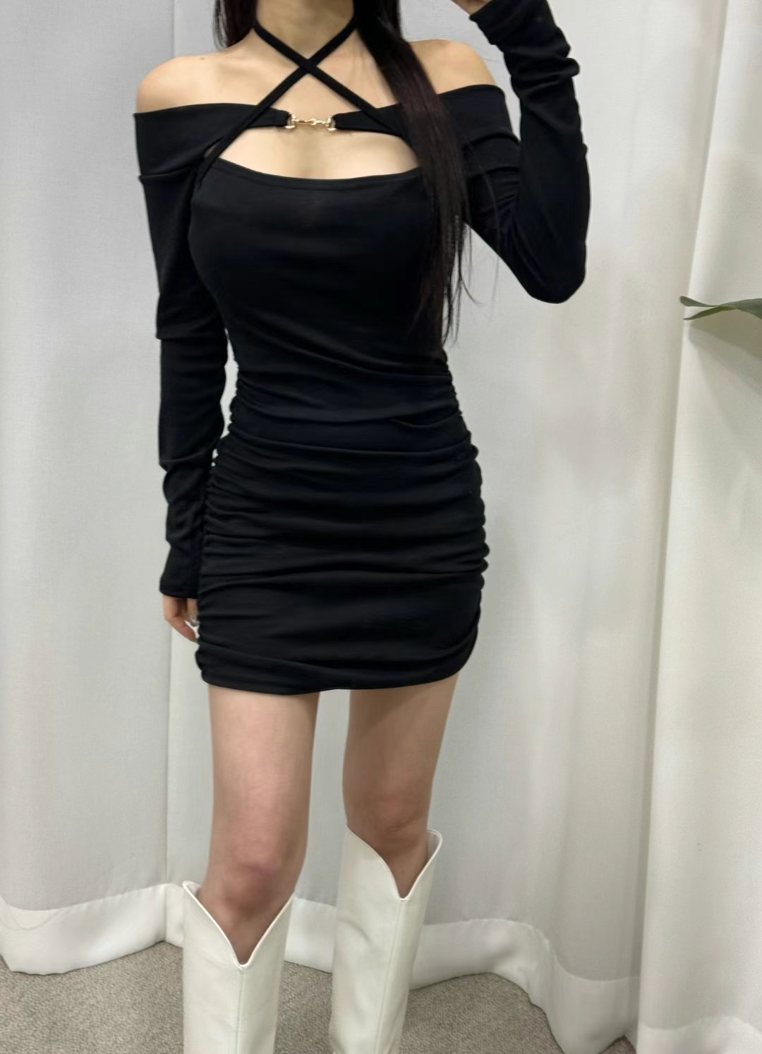 BOY MEET GIRL-T韓國直郵女士新品真品25春夏推薦連衣裙BOY MEET GIRL-T連衣裙圖色3