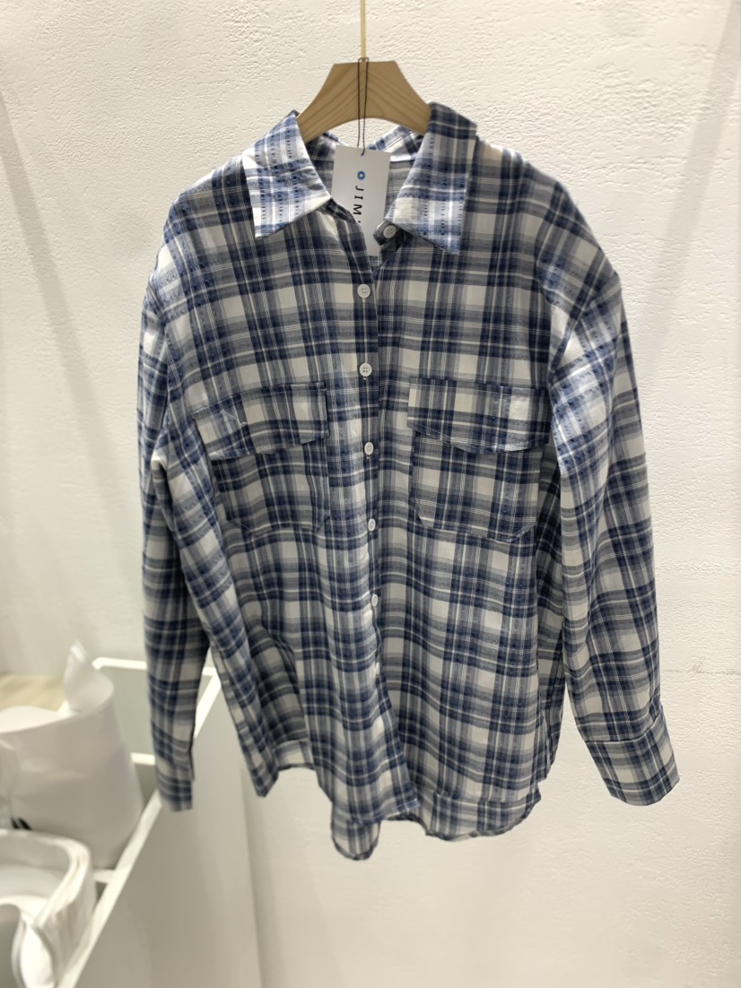 JIMMY韓國直郵女裝新品25春夏真品熱賣休閑時尚推薦襯衫蕾絲衫JIMMY/REMAKE襯衫/蕾絲衫圖色2
