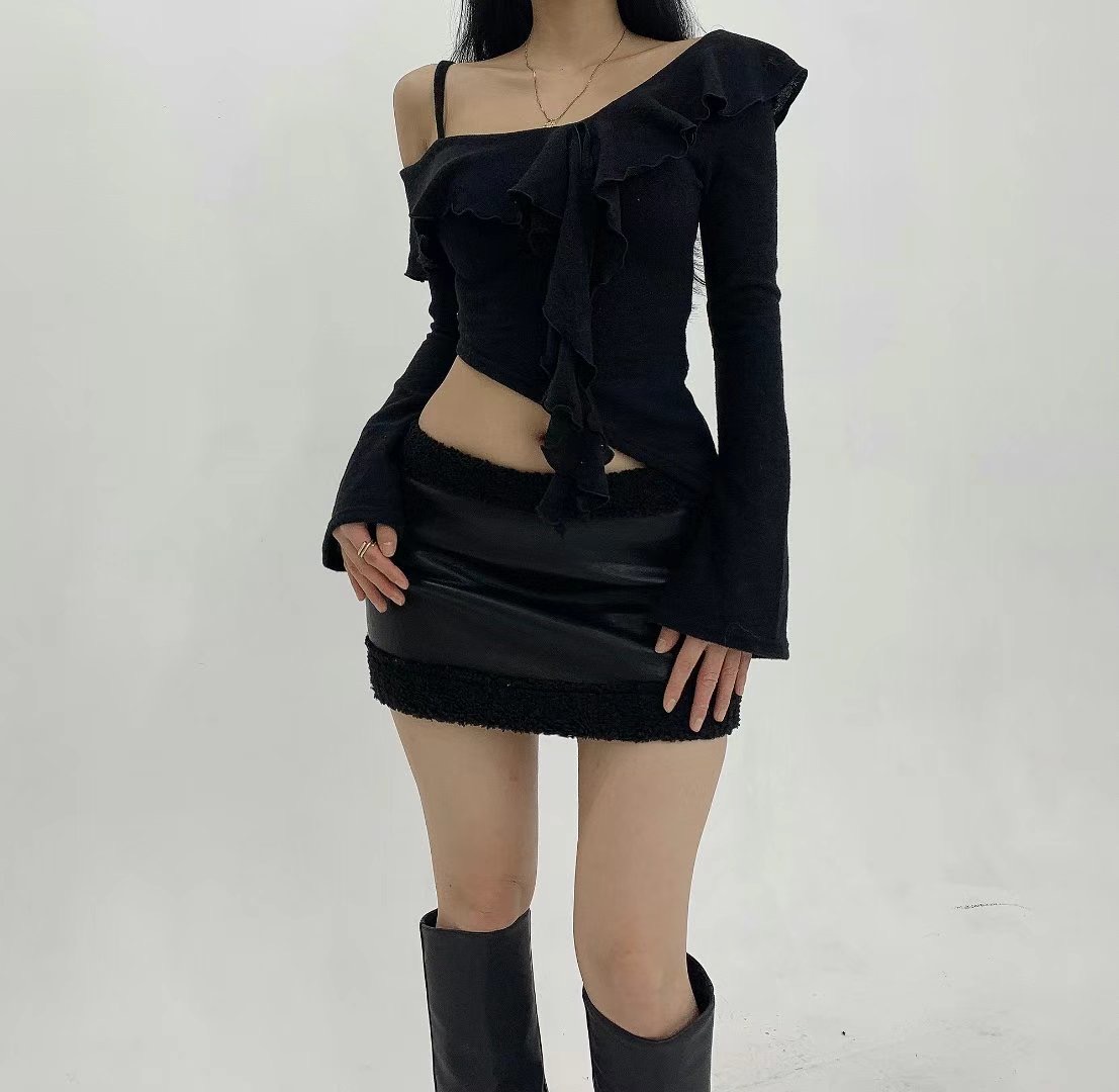 BOY MEET GIRL-T東大門直郵女裝新品職業真品襯衫蕾絲衫BOY MEET GIRL-T襯衫/蕾絲衫圖色2