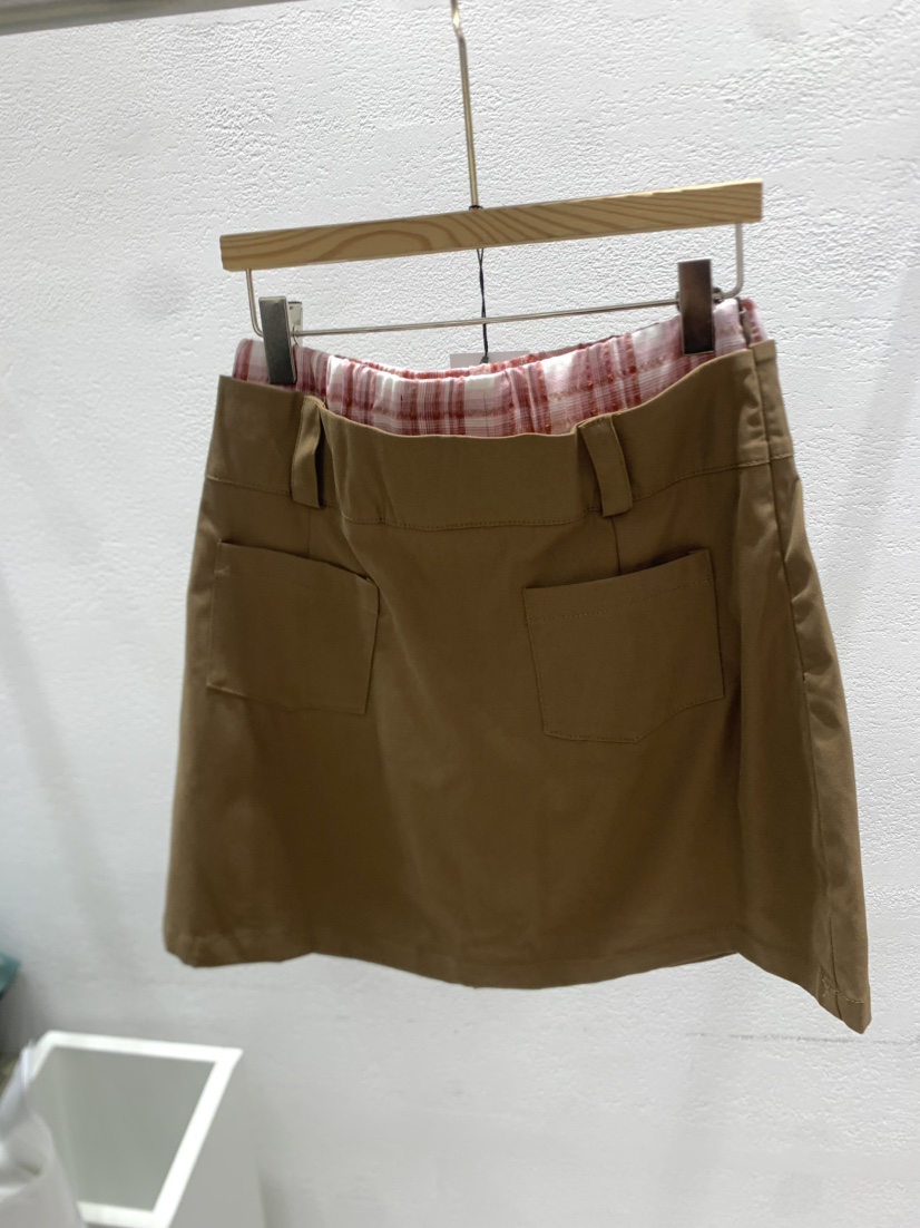 JIMMY東大門直郵女裝新品熱賣推薦時尚人氣真品短裙格紋半身裙JIMMY/REMAKE短裙