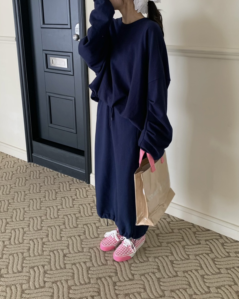 PEBBLE東大門直郵女士新款時尚真品職業休閑25春夏人氣長裙PEBBLE/LAYER長裙