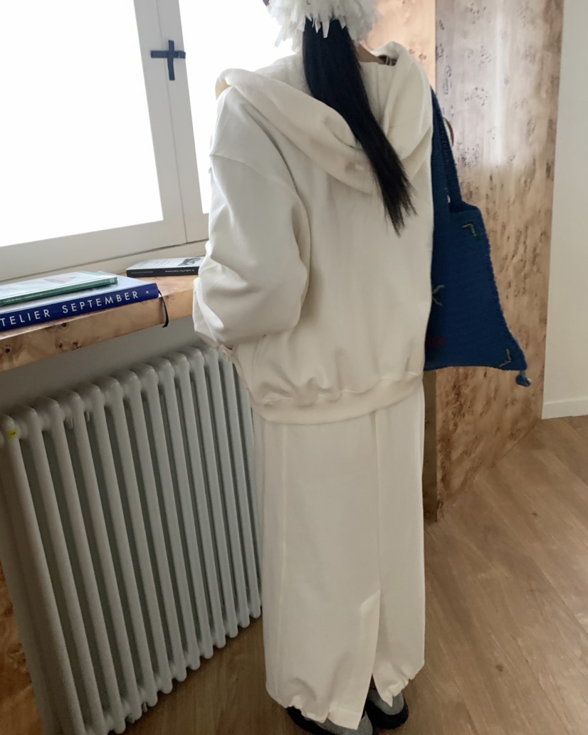 PEBBLE東大門直郵女士新款時尚真品職業休閑25春夏人氣長裙PEBBLE/LAYER長裙