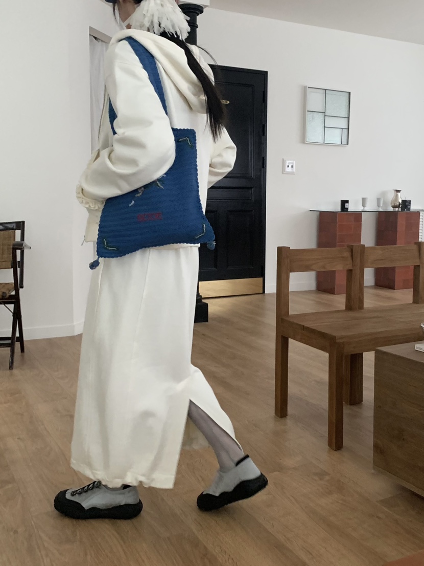PEBBLE東大門直郵女士新款時尚真品職業休閑25春夏人氣長裙PEBBLE/LAYER長裙