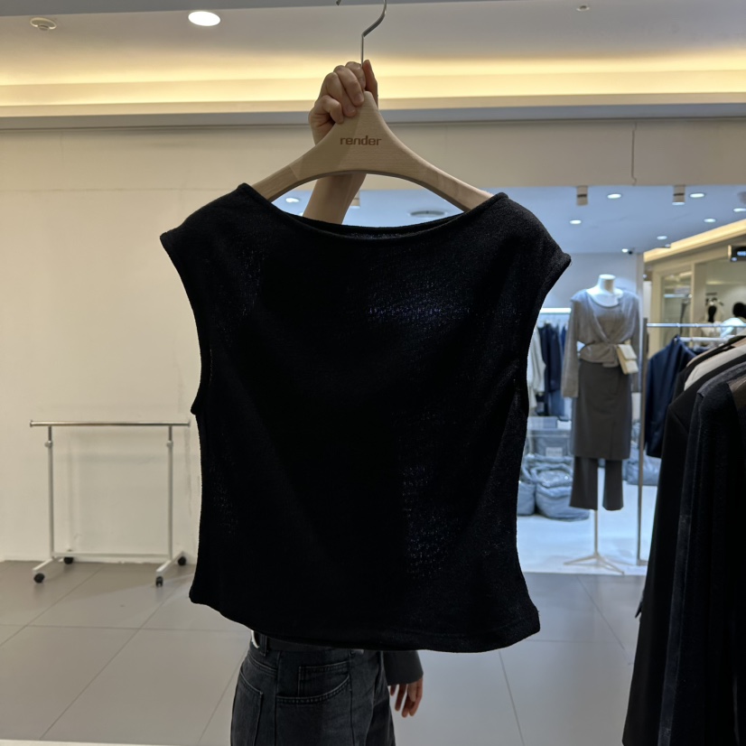 RENDER韓國直郵東大門代購女裝新款休閑人氣25春夏吊帶背心RENDER吊帶/背心圖色2
