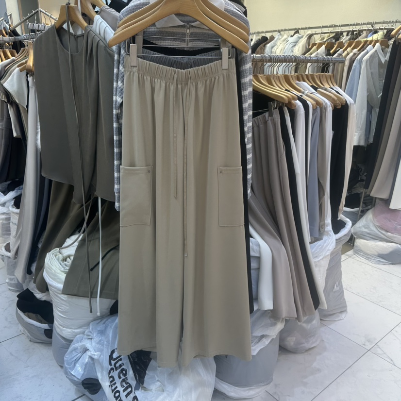 SANS韓國直郵東大門代購女裝新品職業人氣休閑休閑褲工裝褲SANS休閑褲圖色3