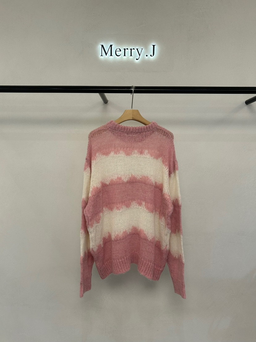 MERRY-J韓國直郵東大門代購女裝新款真品人氣25春夏針織衫MERRY-J針織衫