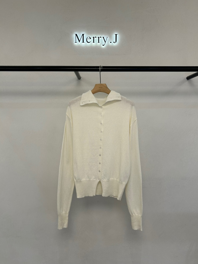 MERRY-J韓國直郵女裝新品職業推薦熱賣休閑25春夏時尚針織衫MERRY-J針織衫