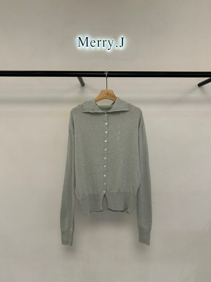 MERRY-J韓國直郵女裝新品職業推薦熱賣休閑25春夏時尚針織衫MERRY-J針織衫圖色2