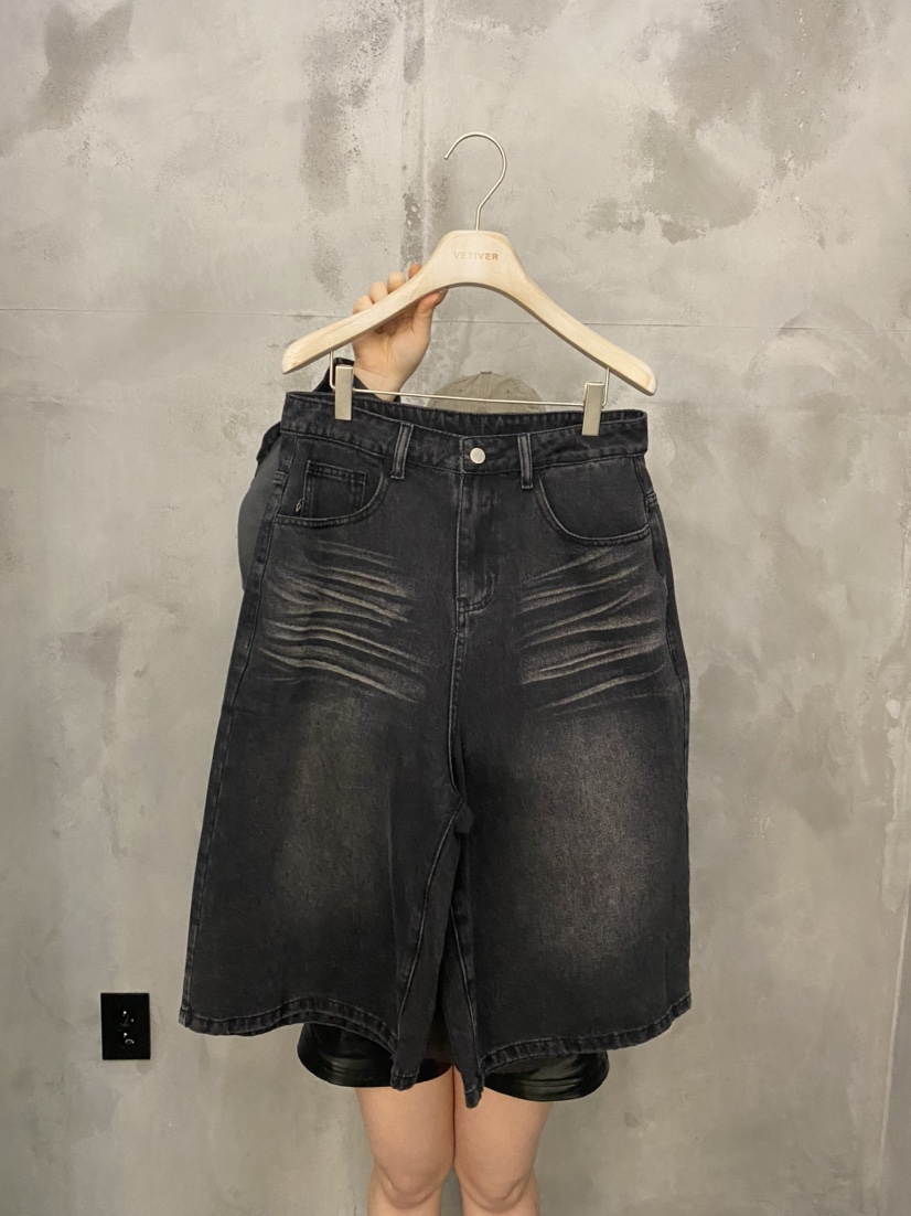 THE VETIVER-A直郵韓國代購女裝新品人氣推薦職業25春夏短褲VETIVER短褲圖色1