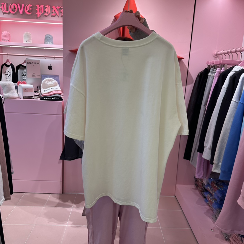 LOVE PINK直郵韓國代購女裝新品推薦熱賣人氣真品休閑職業T恤LOVE PINKT恤