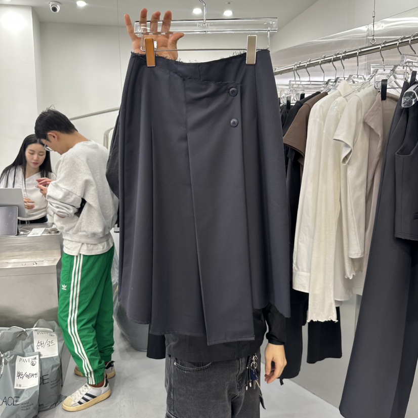 PAVEL韓國直郵東大門代購女裝新品熱賣職業真品半身裙中短裙PAVEL半身裙/中短裙圖色3