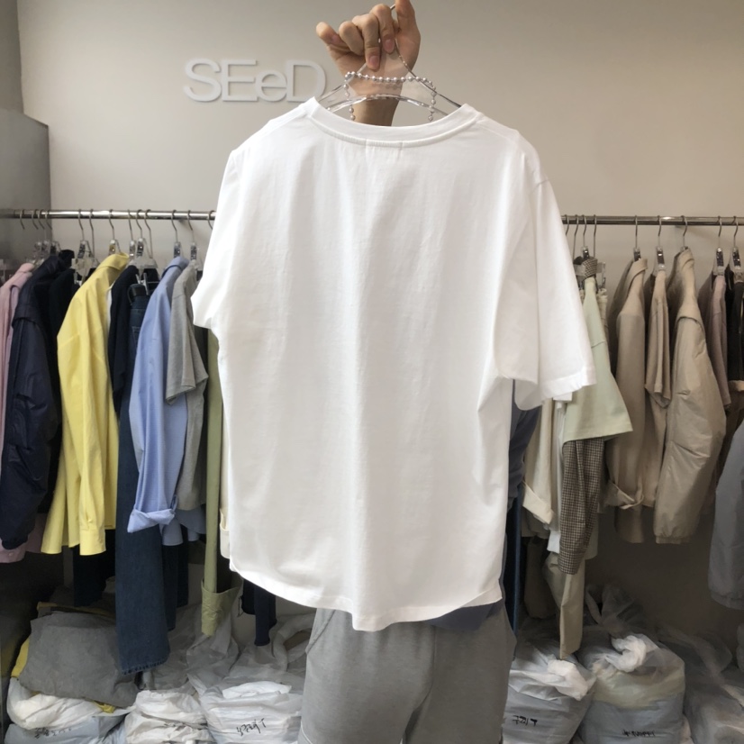 LEESEED-A直郵韓國代購女裝新款職業時尚人氣真品休閑推薦T恤SEeD/LEESEEDT恤