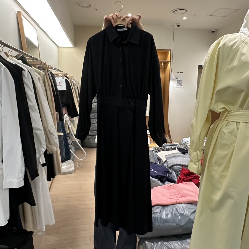 VAN NUVO韓國直郵東大門代購女裝新品25春夏熱賣職業連衣裙VAN NUVO連衣裙圖色4