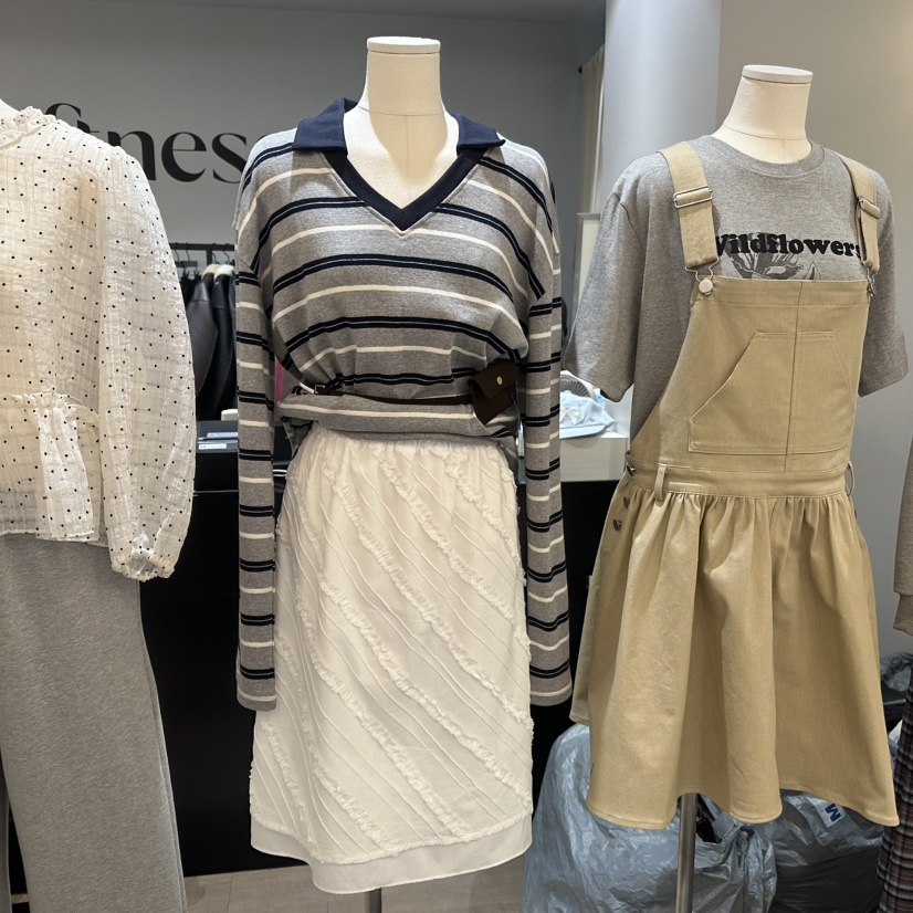 SOFTNESS韓國直郵女裝新款真品25春夏休閑時尚推薦熱賣長裙Softness/Cosmic長裙