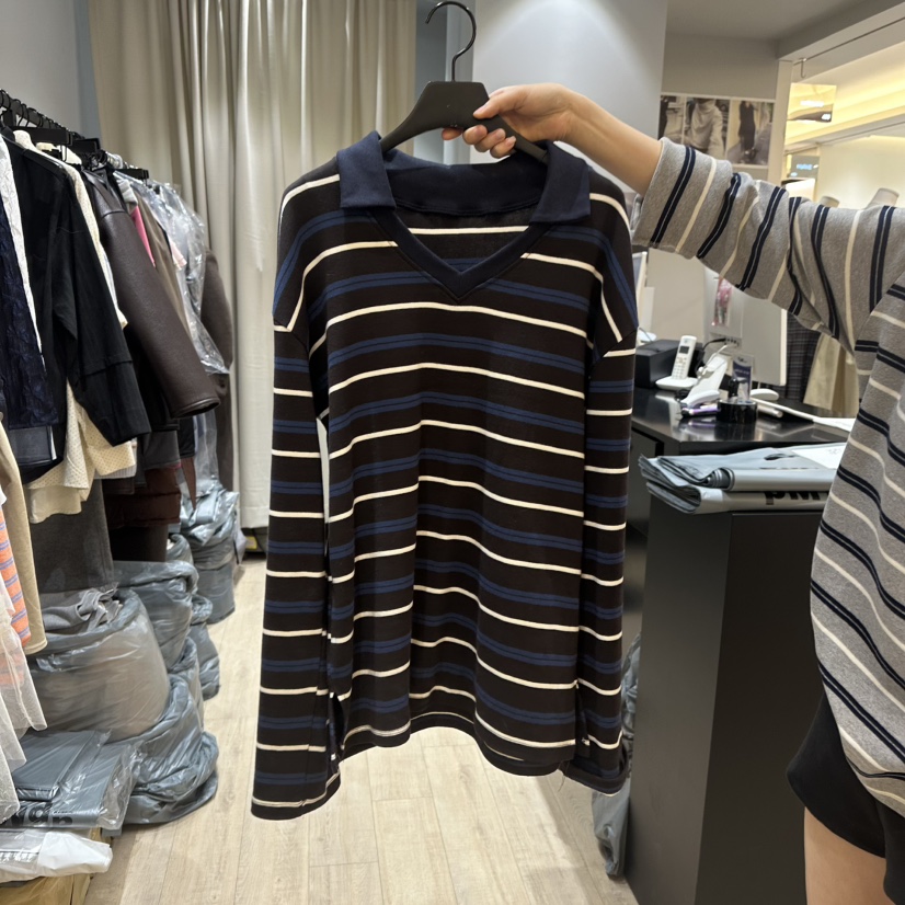 SOFTNESS韓國直郵女裝新款熱賣休閑時尚推薦25春夏人氣長袖T恤Softness/Cosmic長袖T恤圖色2