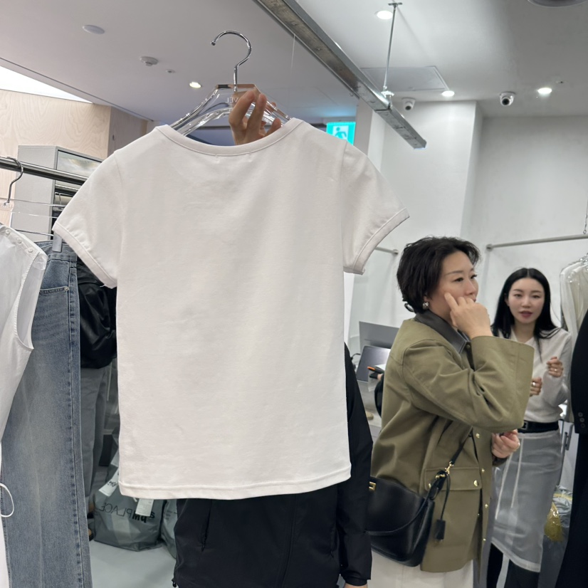 PAVEL直郵韓國代購女裝新品25春夏職業熱賣人氣真品休閑T恤PAVELT恤