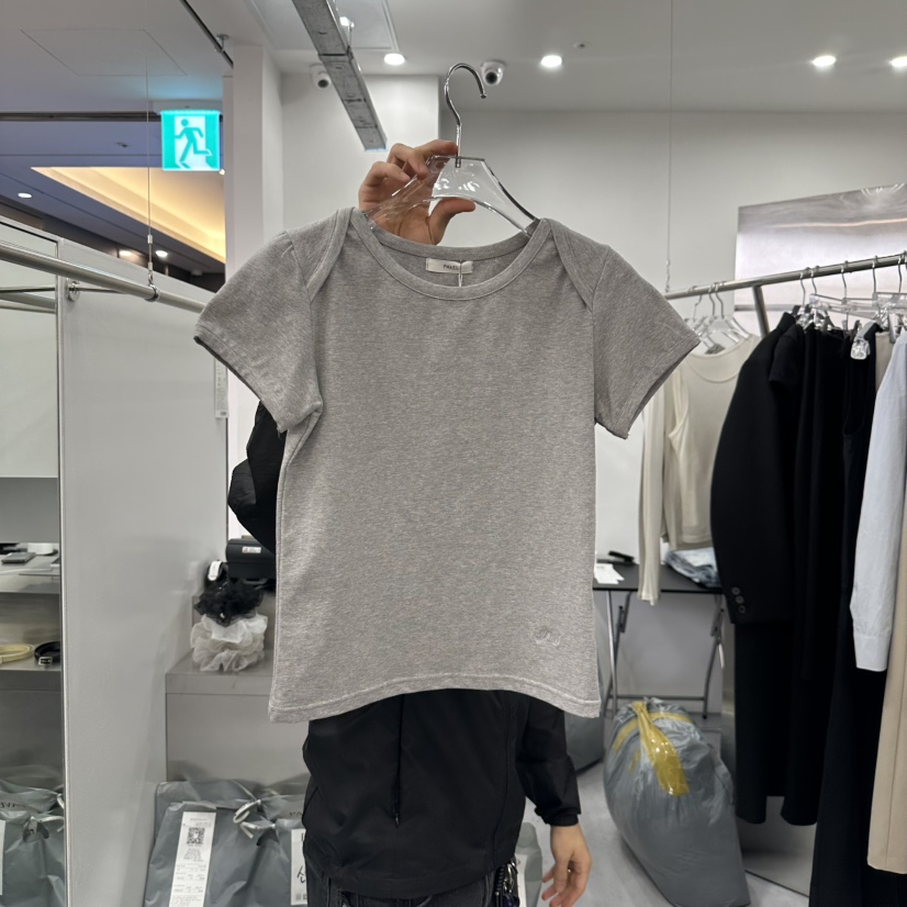 PAVEL直郵韓國代購女裝新品25春夏職業熱賣人氣真品休閑T恤PAVELT恤圖色3