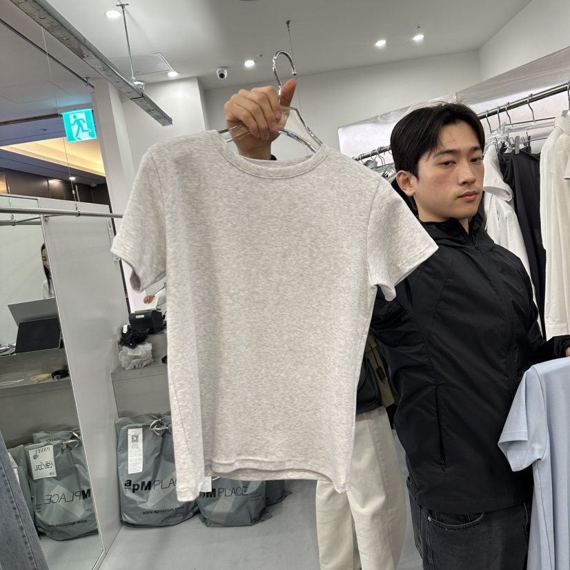 PAVEL韓國直郵東大門代購女裝新品25春夏休閑時尚熱賣職業T恤PAVELT恤圖色2