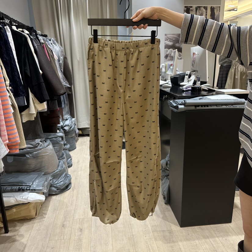 SOFTNESS韓國直郵女裝新品真品熱賣推薦人氣25春夏時尚休閑褲Softness/Cosmic休閑褲圖色1