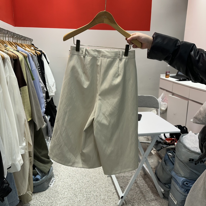 ATPZ韓國直郵東大門代購女裝新品休閑真品職業人氣短褲皮革ATTENTION PLEAES短褲