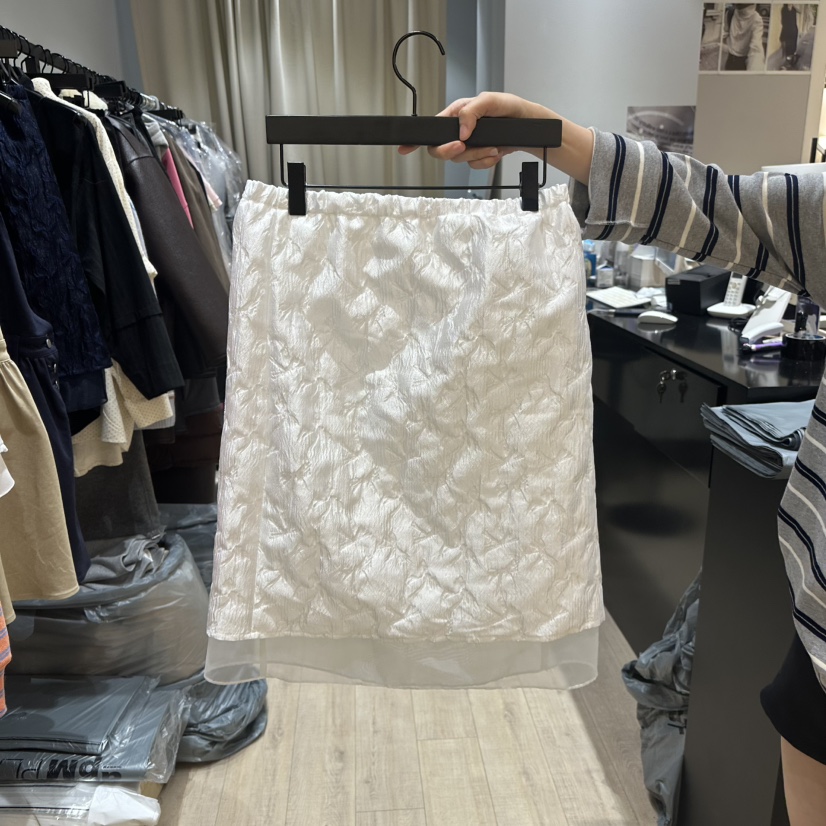 SOFTNESS韓國直郵女裝新品職業人氣熱賣推薦25春夏時尚長裙Softness/Cosmic長裙