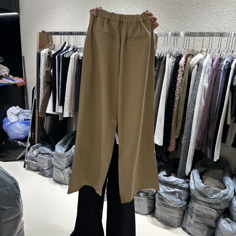 LESSEN韓國直郵女裝新款人氣休閑時尚真品職業推薦熱賣休閑褲LESSEN休閑褲