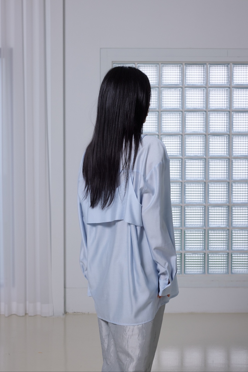 LE-PPL韓國直郵東大門代購女裝新款職業真品25春夏襯衫蕾絲衫LE-PPL襯衫/蕾絲衫