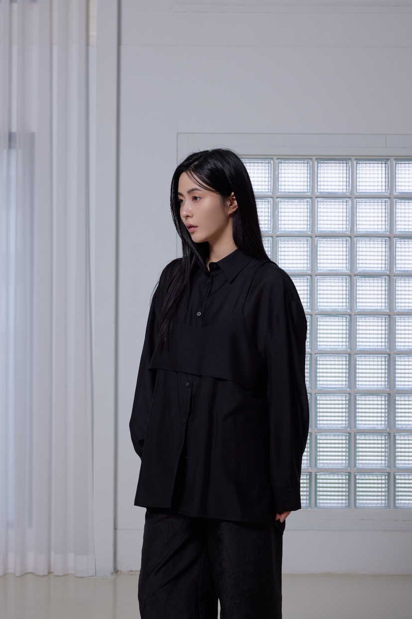 LE-PPL韓國直郵東大門代購女裝新款職業真品25春夏襯衫蕾絲衫LE-PPL襯衫/蕾絲衫圖色4