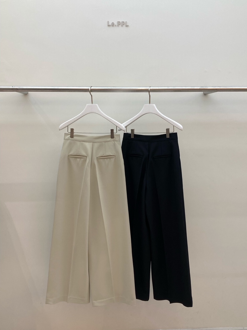 LE-PPL直郵韓國代購女裝新品真品休閑職業熱賣25春夏正裝褲西褲LE-PPL正裝褲/西褲