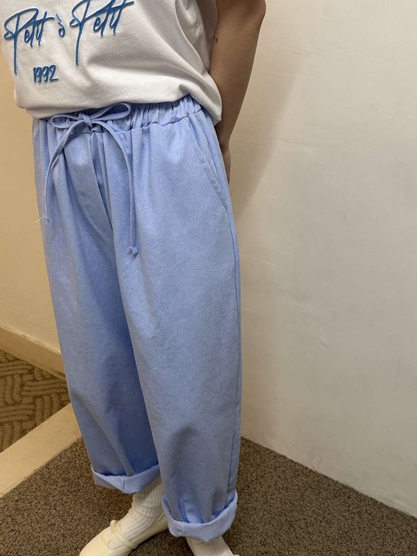 A.CES直郵韓國代購女裝新款真品人氣25春夏熱賣職業休閑褲A.CES休閑褲