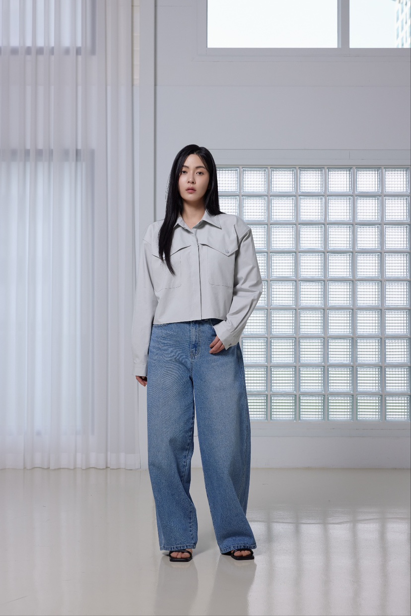 LE-PPL韓國直郵東大門實拍女裝新品休閑人氣熱賣襯衫蕾絲衫LE-PPL襯衫/蕾絲衫