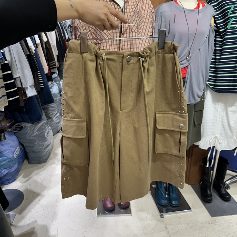 AMOUR韓國直郵女裝新品推薦職業人氣熱賣25春夏真品時尚短褲AMOUR短褲圖色2