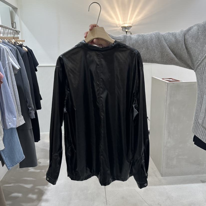 BINUS韓國直郵東大門代購女裝新款時尚人氣休閑熱賣25春夏皮衣MWE皮衣