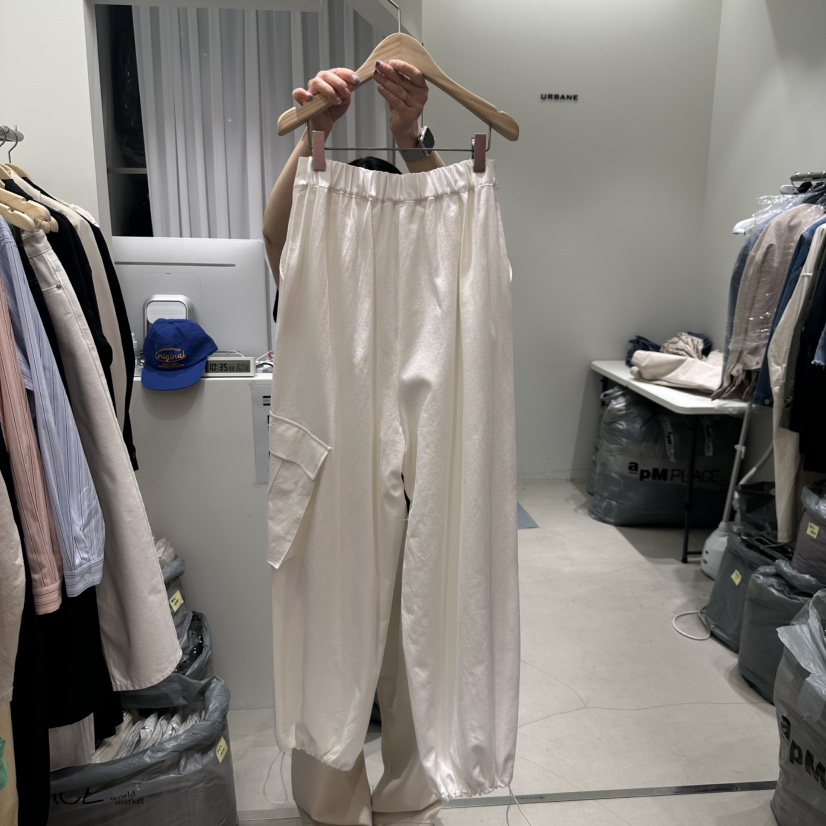 URBANE-P韓國直郵女裝新品休閑熱賣25春夏時尚人氣真品休閑褲URBANE-P休閑褲