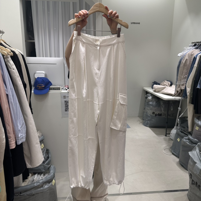 URBANE-P韓國直郵女裝新品休閑熱賣25春夏時尚人氣真品休閑褲URBANE-P休閑褲