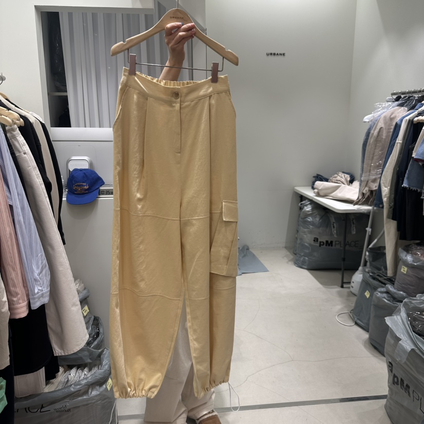 URBANE-P韓國直郵女裝新品休閑熱賣25春夏時尚人氣真品休閑褲URBANE-P休閑褲圖色2