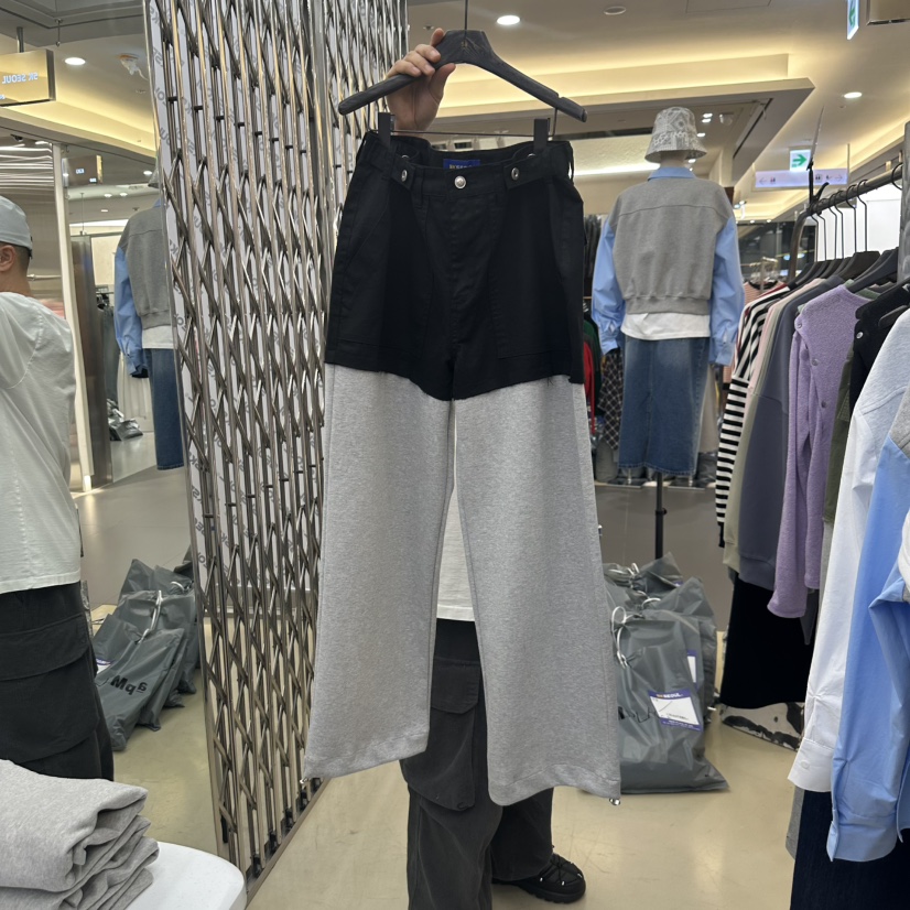 5K韓國直郵東大門代購女裝新款時尚職業真品25春夏熱賣休閑褲5K休閑褲