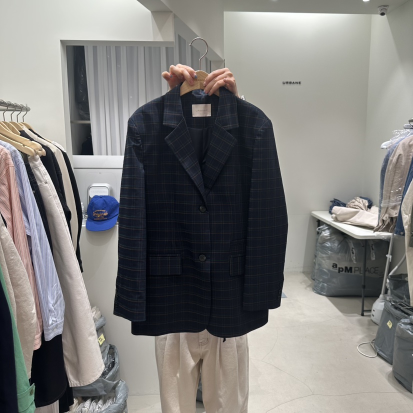 URBANE-P韓國直郵東大門實拍女裝新品推薦熱賣25春夏休閑夾克URBANE-P夾克圖色2
