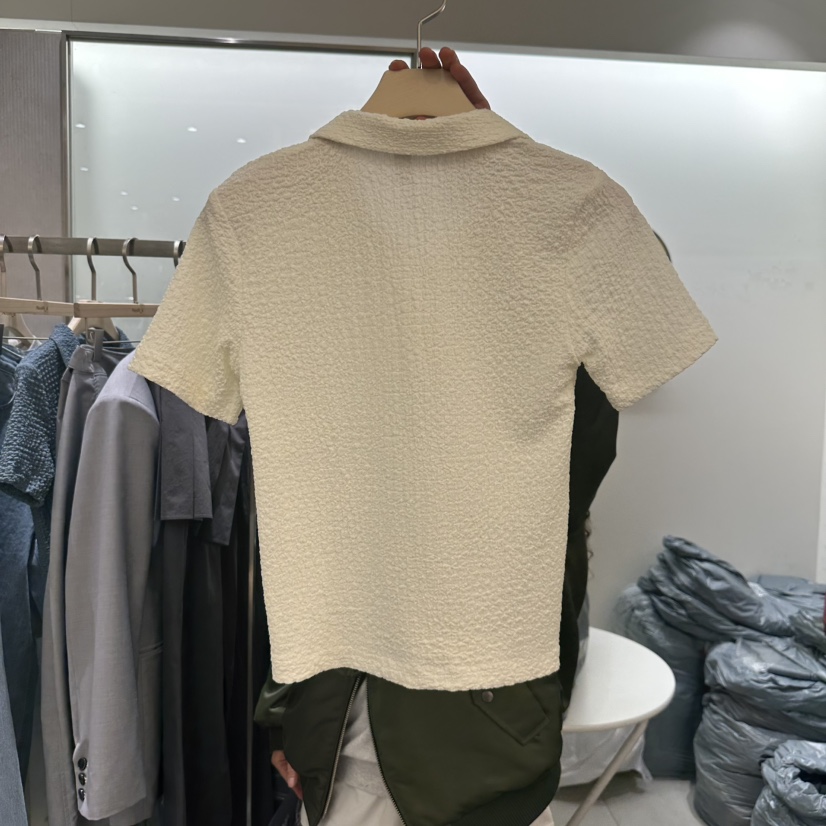 NOON_D韓國直郵東大門代購女裝新品25春夏人氣職業襯衫蕾絲衫NOON_D襯衫/蕾絲衫