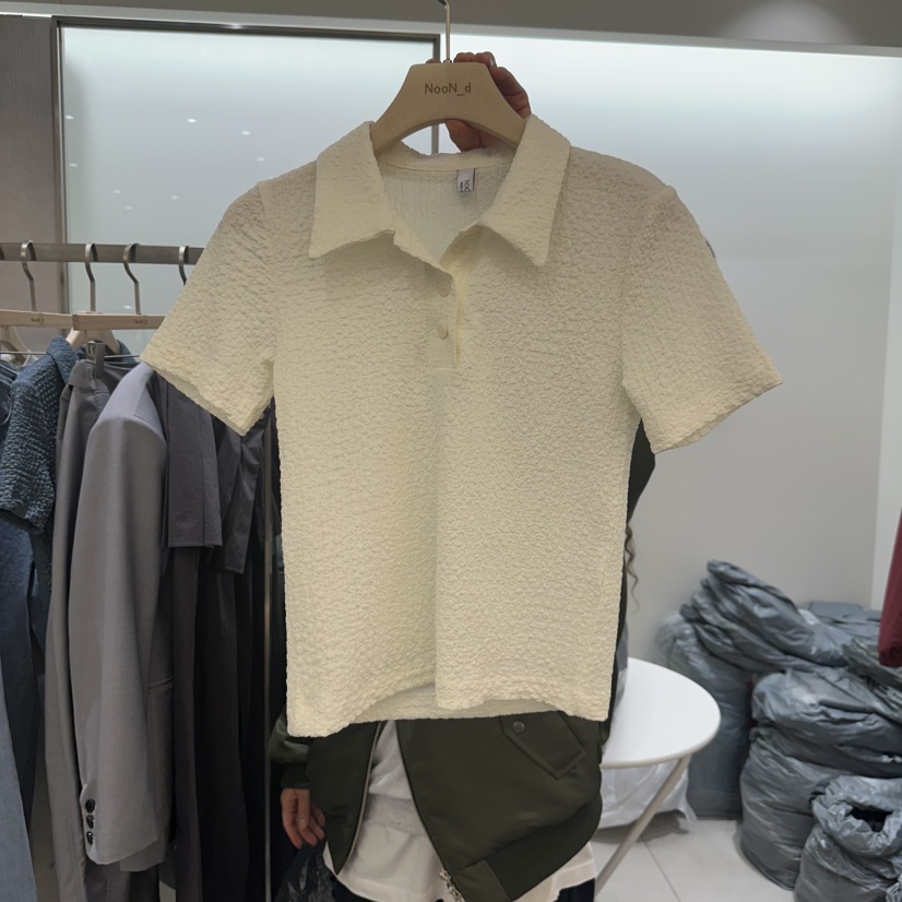 NOON_D韓國直郵東大門代購女裝新品25春夏人氣職業襯衫蕾絲衫NOON_D襯衫/蕾絲衫