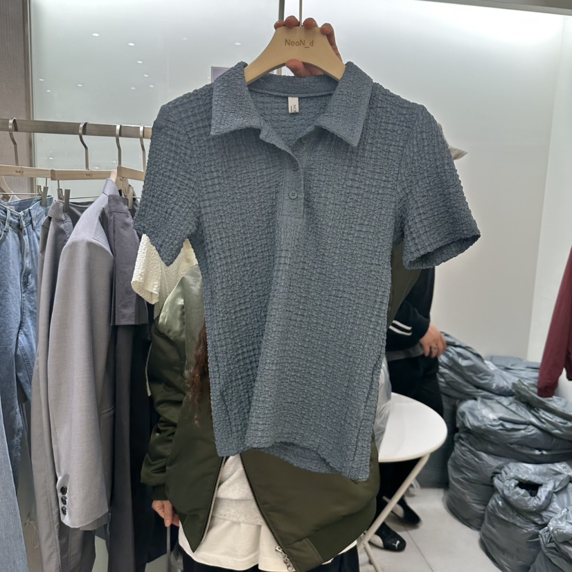 NOON_D韓國直郵東大門代購女裝新品25春夏人氣職業襯衫蕾絲衫NOON_D襯衫/蕾絲衫圖色2