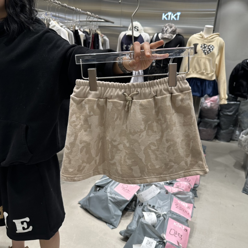 KIKI直郵韓國代購女裝新款職業熱賣時尚推薦真品25春夏短裙KIKI短裙圖色3