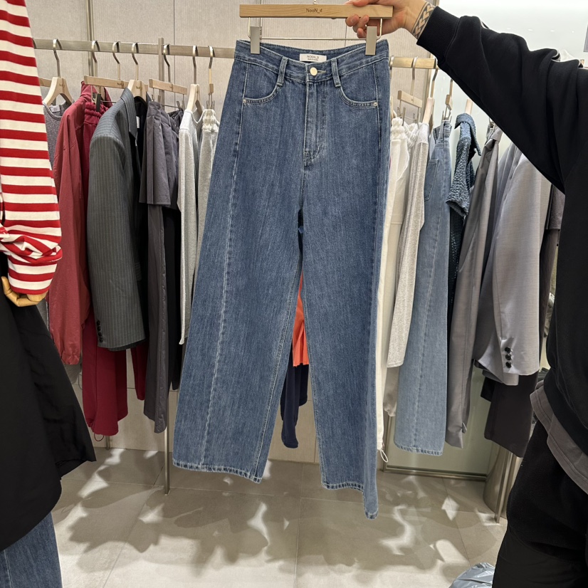 NOON_D韓國直郵東大門實拍女裝新款真品推薦時尚職業牛仔褲NOON_D牛仔褲圖色2