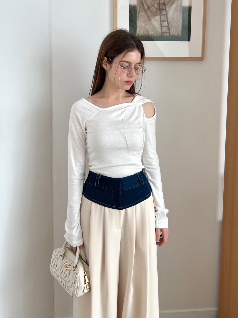 BOLD韓國直郵東大門代購女裝新款職業推薦時尚休閑25春夏休閑褲BOLD休閑褲