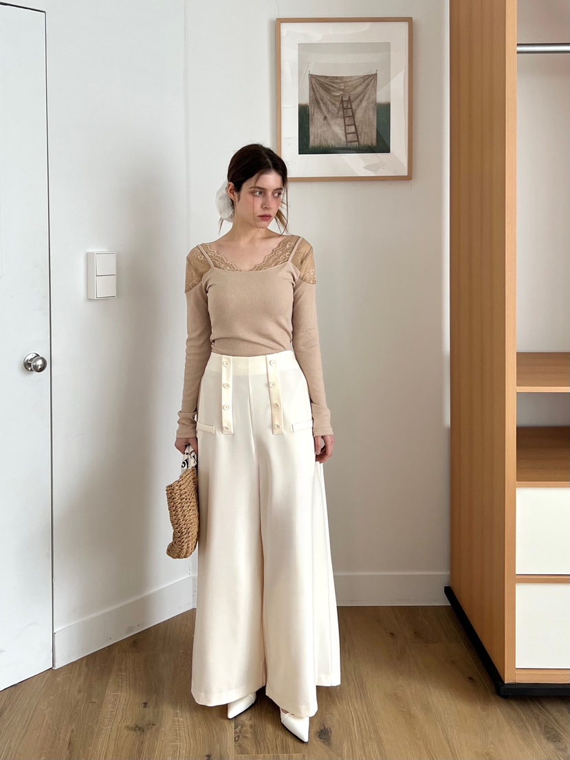 BOLD韓國直郵東大門實拍女裝新款真品25春夏推薦人氣休閑褲BOLD休閑褲