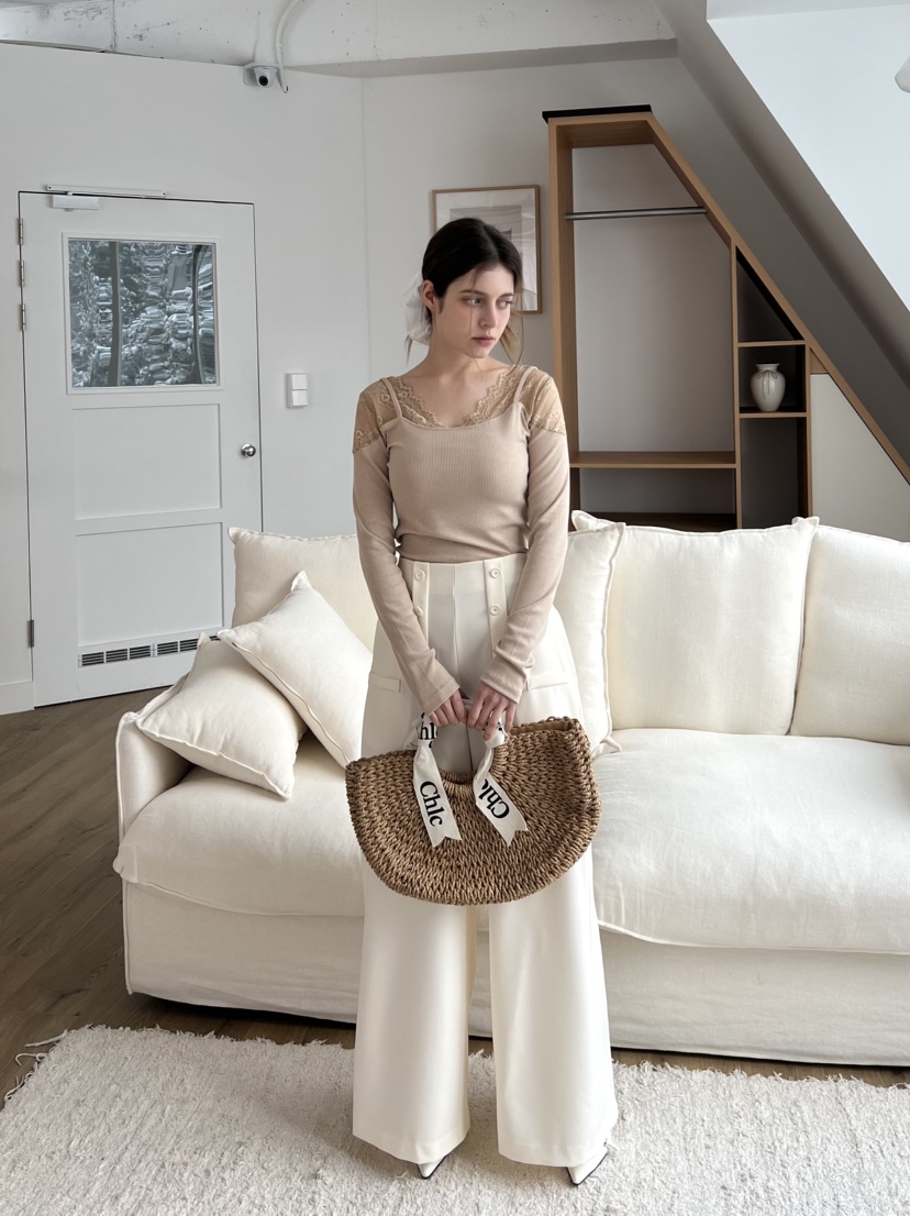 BOLD韓國直郵東大門實拍女裝新款真品25春夏推薦人氣休閑褲BOLD休閑褲