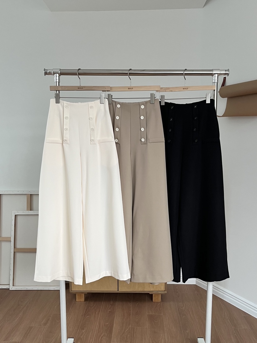 BOLD韓國直郵東大門實拍女裝新款真品25春夏推薦人氣休閑褲BOLD休閑褲